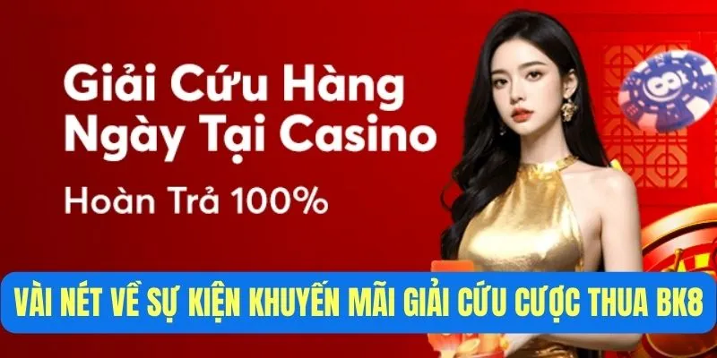 Chi Tiết Về Sự Kiện Khuyến Mãi Giải Cứu Cược Thua BK8 1 Vài nét về sự kiện khuyến mãi giải cứu cược thua BK8